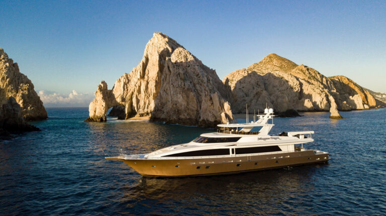 130' luxury superyacht near El Arco, Cabo San Lucas